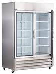 GPR492SSG/0 | General Purpose Stainless Steel Refrigerator, Glass Door, 49 cu. ft. capacity